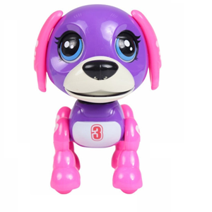 ربات اسباب بازی شارژی سگ سنسوردار بنفش تیره Electronic Robot Dog Smart Pet Dark Purple_اسباب بازی